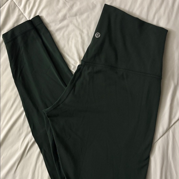 lululemon athletica Pants - lululemon athletica rainforest green align 28”